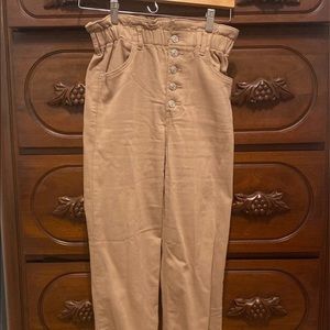 Express button up joggers